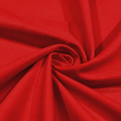 Produktbild von Bekleidungsstoff 100% Baumwolle - rot