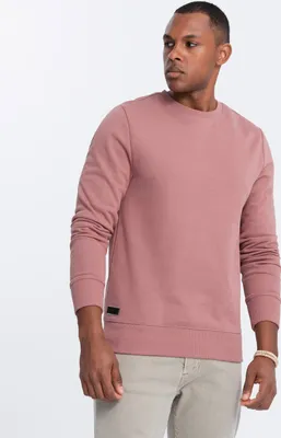 Produktbild von Ombre Clothing Herrensweatshirt ohne Verschluss Ocohuka rosa XXL