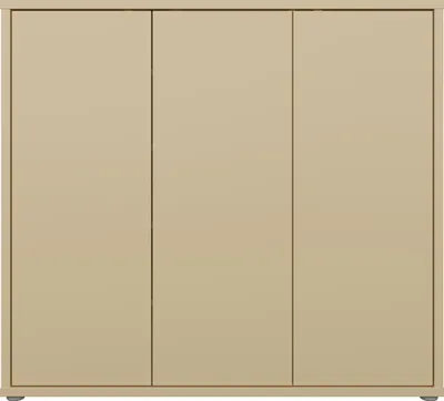 Obrázek produktu pro Schuhkommode >ALICE SPRINGS< in Buttergelb - 109,2x99,1x34,9cm (BxHxT)