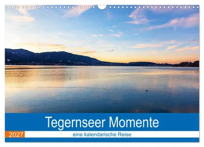 Produktbild von Tegernseer Momente (Wandkalender 2027 DIN A3 quer), CALVENDO Monatskalender