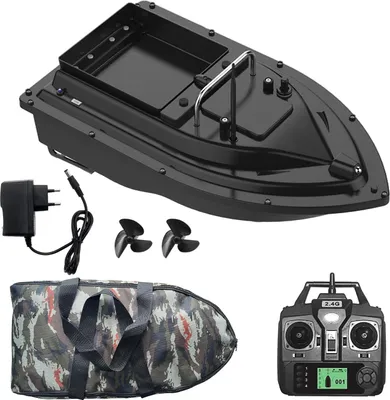 Image de Bateau appât automatique, télécommande, batterie 5200 mAh, D16E 10000 mAh-a