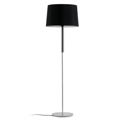 Zdjęcie produktu dla Lampa podłogowa VOLTA nikiel matowy, czarny