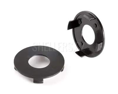 Obrázok produktu pre Stredový kryt zliatinového kolesa Ø 57/59 mm, U1S, DBV, plastový čierny bez loga