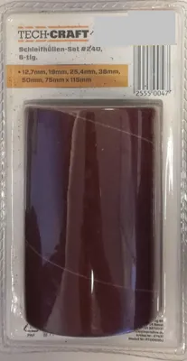 Produktbild von Tech Craft Schleifhüllen-Set #240 Schleifpapier Schmirgelpapier 10er-Pack