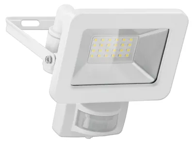 LED-Außenstrahler 20W 1700lm mit Bewegungsmelder IP44 neutralweiß