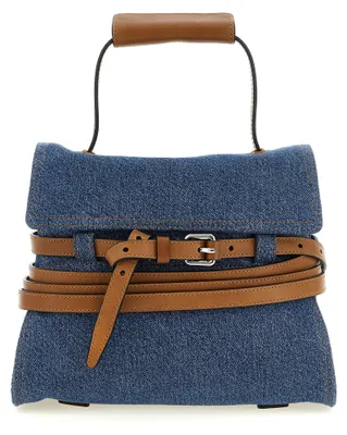 Produktbild von Moschino Handtasche aus Baumwolle in Blau MC4038PP1POO170A
