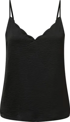 Produktbild von ONLY 15176550, Top (Kleidung), Erwachsener, Weiblich, Schwarz, V-Ausschnitt, Ärmellos