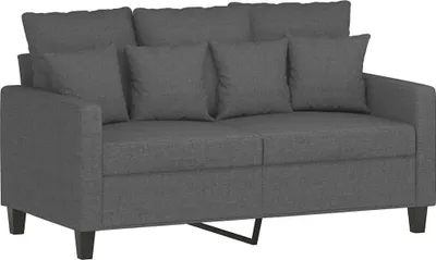 Produktbild von vidaXL 2-Sitzer-Sofa Dunkelgrau 120 cm Stoff