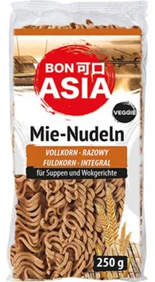 Image de Nouilles Mie complètes Bonasia, 250 g