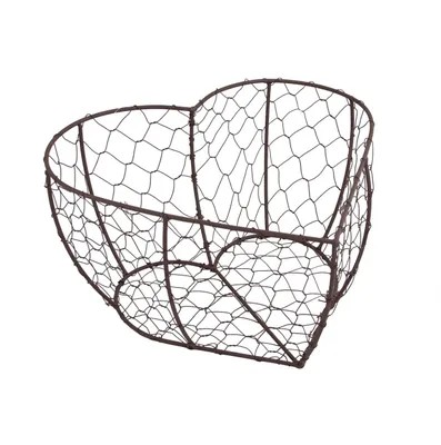 Produktbild von Riffelmacher Herz Metallkorb 08212 | 26 x 13 cm - Drahtkorb