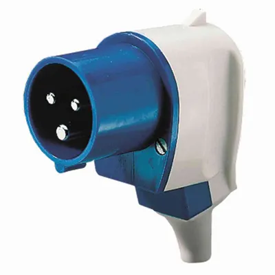 Obrázek produktu pro MENNEKES 1411, 3P, Modrá, Šedá, IP44, 230 V, 16 A, 50 - 60