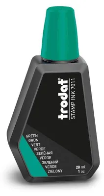 Produktbild von Trodat 7011 Stempelfarbe, 28 ml, grün