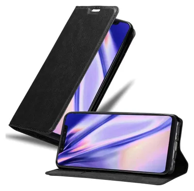 Obrázek produktu pro Cadorabo Case for Xiaomi Mi 8 Protective Case in Black Pouzdro na mobilní telefon s magnetickým zavíráním