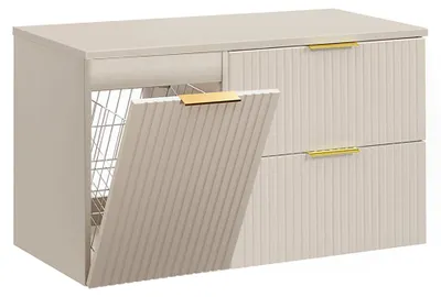 Produktbild von Waschtischunterschrank 100.8cm Adriel, Kaschmir