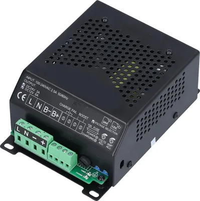 Zdjęcie produktu dla Ładowarka akumulatora agregatu prądotwórczego Automatyczne pływające inteligentne urządzenie 12V 24V AC100?240V LBC2403?1206B