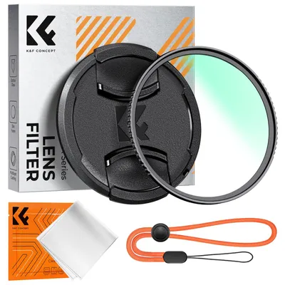 Produktbild von K&F CONCEPT UV Filter 67mm Schutzfilter mit Objektivdeckel,Reinigungstuch