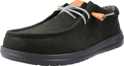 Produktbild von Hey Dude Wally Grip Craft Herren sportlicher Schnürer in Schwarz, Größe 41