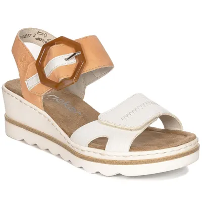 Obrázek produktu pro Dámské sandály Rieker 67476-38 weiss kombi 38