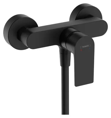 Image de HANSGROHE Rebris E Mitigeur de douche noir mat 72650670