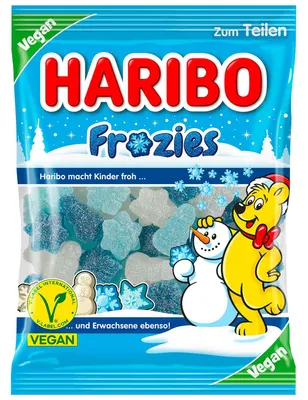 Obrázek produktu pro Haribo Frozies, žvýkací bonbóny s ovocnou příchutí, kyselé, balení 200g