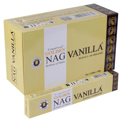 Immagine prodotto di Bastoncini d'incenso "Golden Nag Vanilla"