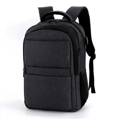 Produktbild von Laptoprucksack Rucksack Herren, Groß Laptop Rucksack 15,6 Zoll Schulrucksack, mit USB Ladeanschluss Anti Diebstahl),für Herren Notebook College