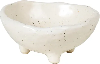 Image de Broste Copenhagen Copenhagen NORDIC VANILLA, bol S avec pieds, 8,5 cm