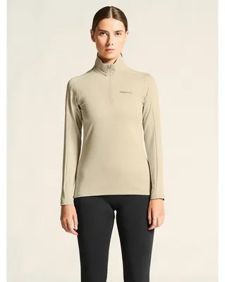 Productafbeelding van Craft Gain Midlayer Longsleeve Dames - Plaster | Maat: XL
