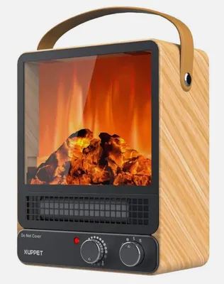 Produktbild von Elektrokamin elektrischer Kamin 1500W LED Flammen Heizer Dekokamin Heizlüfter