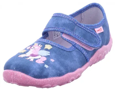 Produktbild von Superfit SUPERFIT Hausschuh Bonny | Rosa Blau 30