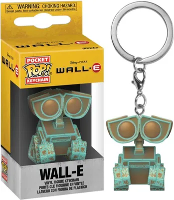 Produktbild von Funko Pop! Wall-e-keychain Wall-e (patina) Figur Grün  Grün One Size