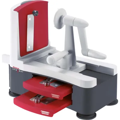 Produktbild von Westmark 113-32260 Gemüseschneidemaschine SPIROMAT, rot/weiß/grau (1 Stück)