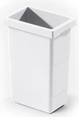 Produktbild von Hailo 1126919 Inneneimer 2,5 Liter weiß für Laundry Carrier (3270601) / TIDY Wäschebehälterauszug (8035212) / Ersatz - Eimer