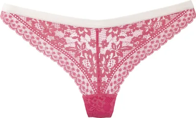 Produktbild von Vivance by Lascana String Viola pink-rosé Größe 40/42