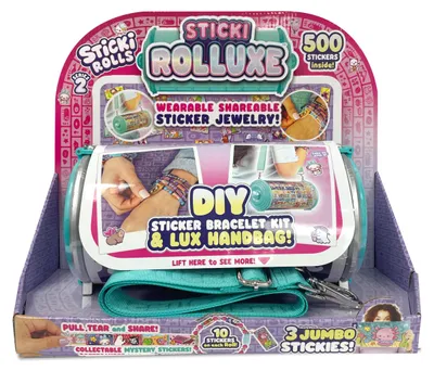Image de Sticki Rolls Sticki Rolluxe Series 2 Glam Handbag and Craft Kit