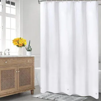 Produktbild von Wasserdichtes Duschvorhang 180x178cm weiß