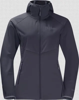 Produktbild von Jack Wolfskin Damen Go Hike Softshelljacke graphite M