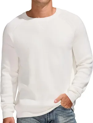Produktbild von Herrenpullover aus Strick Warm Baumwoll Elegante Ausgeh-Artikel Weiß XXL
