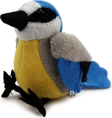 Produktbild von Blaumeise Kuscheltier Vogel Meise Singvogel Plüschtier Wildvogel TSCHIIP