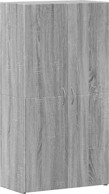 Zdjęcie produktu dla vidaXL Szafka na dokumenty szara Sonoma 60x32x115 cm materiał drewnopochodny