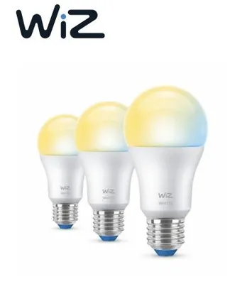 Zdjęcie produktu dla WiZ 8720169075733, Inteligentne żarówki, Wi-Fi/Bluetooth, Biały, Wi-Fi 4 (802.11n), 802.11b, 802.11g, LED, E27