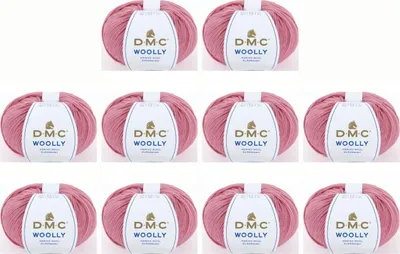 Image de Fil DMC "Woolly" en Laine – 100% laine d'Australie, n° 488 (Couleur 43)