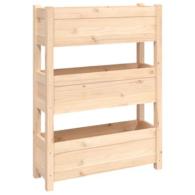 Obrázek produktu pro vidaXL květináč 77x25x104,5 cm z masivního borovicového dřeva