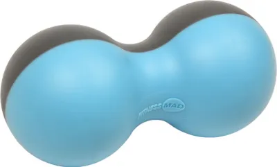 Produktbild von Fitness Mad - Massageball RD1108 (Einheitsgröße) (Blau/Grau)