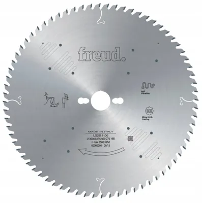 Produktbild von Freud Sägeblatt Holz/Sperrholz Querschnitt 250mm 60Z