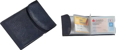 Produktbild von Alassio Kredit und Visitenkartenetui Leder schwarz für ca. 10 Karten