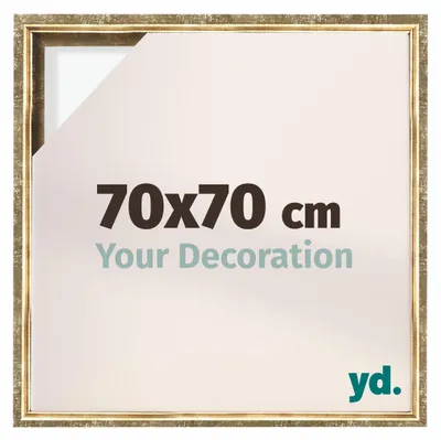 Produktbild von Rahmen Antik Gold für Leinwand 70x70 cm
