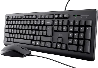 Produktbild von Trust Primo Keyboard And Mouse Set De
