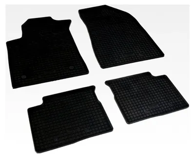 Produktbild von Gummifußmatten Set, 4-teilig, Gummimatten