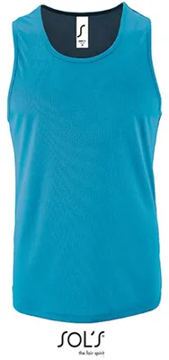 Produktbild von SOLs 02073 | Herren Sports Tank Top Sporty - Farbe: Aqua - Größe: L